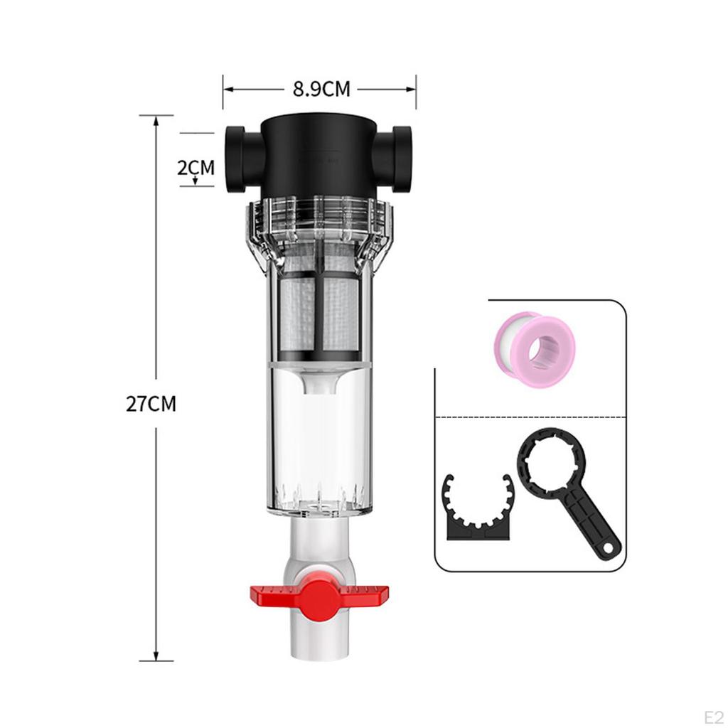 Aquarium Cleaner Internal Water Purification System with Space-saving Design for