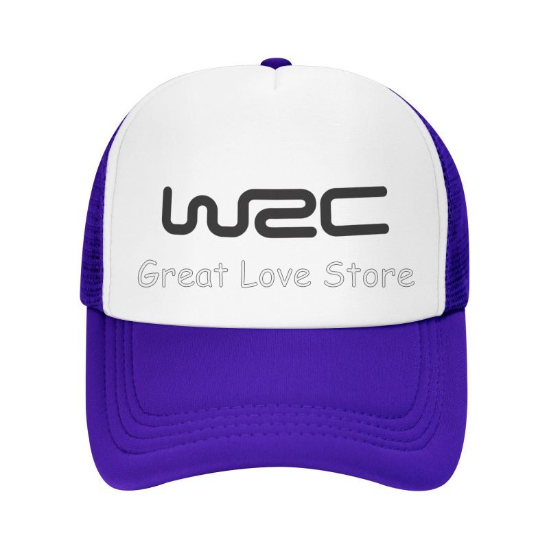 Сетчатая бейсболка WRC World Rally Championship для активного отдыха, гонок на раллийных автомобилях, с застежкой snapback, летняя, дышащая, с козырьком
