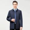 Пиджак с лацканами мужской весенний новый деловой кэжуал для среднего и пожилого возраста куртка куртка для папы