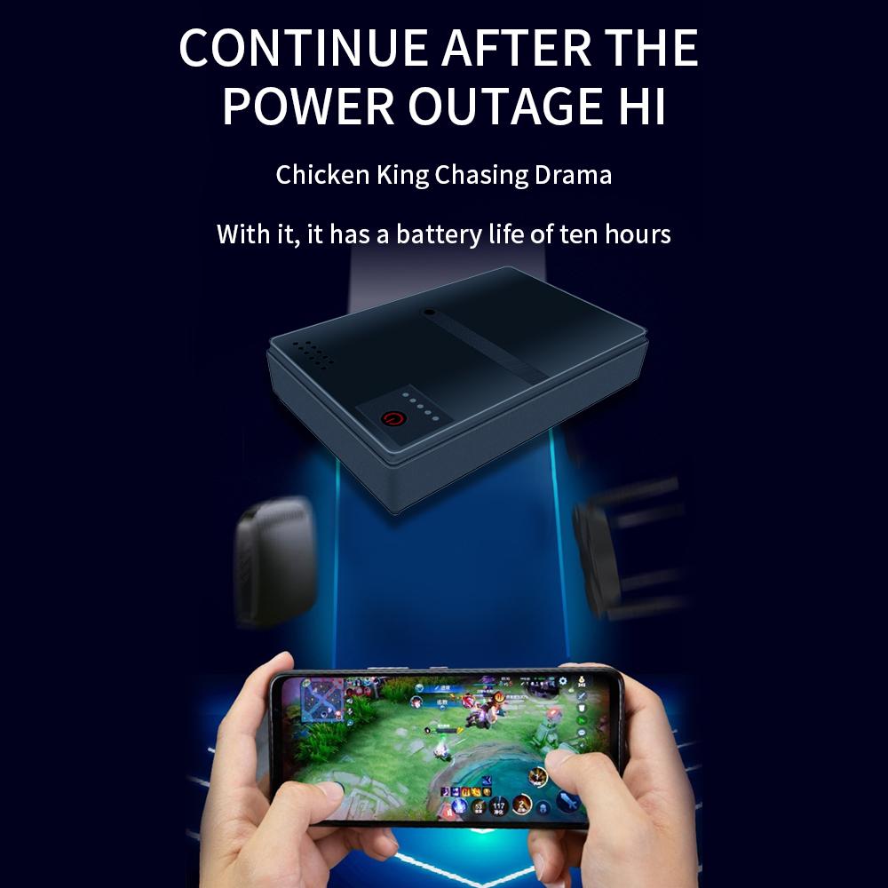 AC85-265V DC1018P Маршрутизатор 5V9V12V Оптический монитор Cat Резервное копирование Бесперебойный источник питания 10400 мАч Зарядное устройство для сотового телефона DC UPS