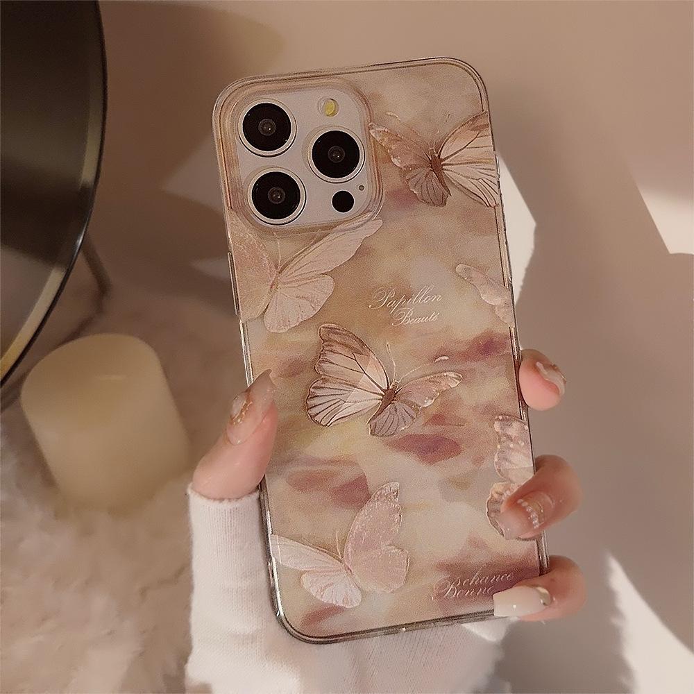 Чехол для телефона Dream Butterfly подходит для iPhone 13, iPhone 15, iPhone 16 Pro Max