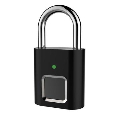 USB-замок с функцией сканирования отпечатков пальцев, миниатюрный, с возможностью подзарядки через USB, для обеспечения безопасности шкафчиков, сумок и чемоданов