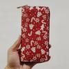 Новый рождественский длинный кошелек на молнии, кошелек-клатч, кошелек