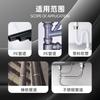 Pipe cleaning effervescent tablets, sewer toilet floor drain deodorant, bathroom sink deodorizing cleaner