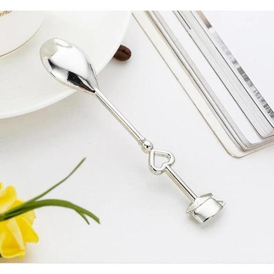2 Pcs Couple Coffee Spoon Wedding Favors And Gifts Wedding Gifts For Guests Wedding Souvenirs Event & Party Supplies Wholesale