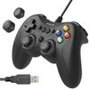 Elecom JC-GP30SBK Wired Gamepad, Xinput, PS-Style Layout, FPS Specifications, Mechanical Triggers, Customizable Sticks, Lightweight, Black