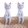 Dtharen Cat Clothespins | Cat-Shaped Towel Clips | Non-Slip Cat Laundry Hangers, Creative Peg Clamps for Laundry and Bathroom Use