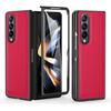 Чехол из углеродного волокна без отпечатков пальцев для Samsung Galaxy Z Fold 4 Fold4 Fold3 Fold2 5g Fold 3 2, защитная пленка для стекла, чехол