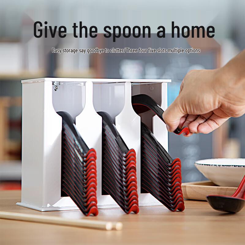 Acrylic Dustproof Draining Spoon & Ladle Holder