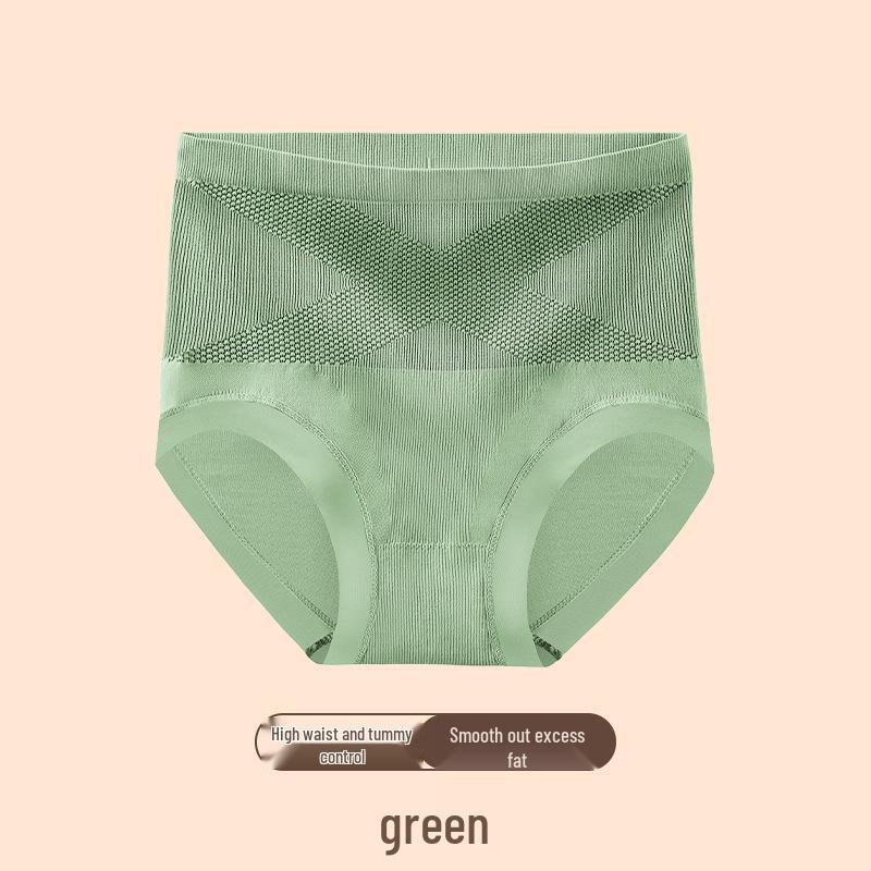 X Women's Black High-Waist Shaping Panties: Breathable, Seamless, Tummy Control & Antibacterial Hip Lift Design