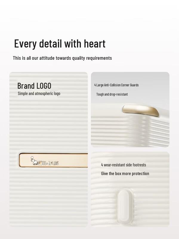 OIWAS Роскошный ручной багаж с алюминиевой рамой