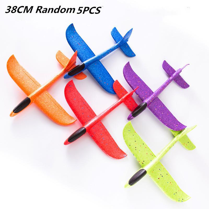 TOBEFU Запуск Светящаяся модель планера Ручной запуск Планер Интересные уличные игрушки для детей Веселая игра Детские мальчишеские подарки