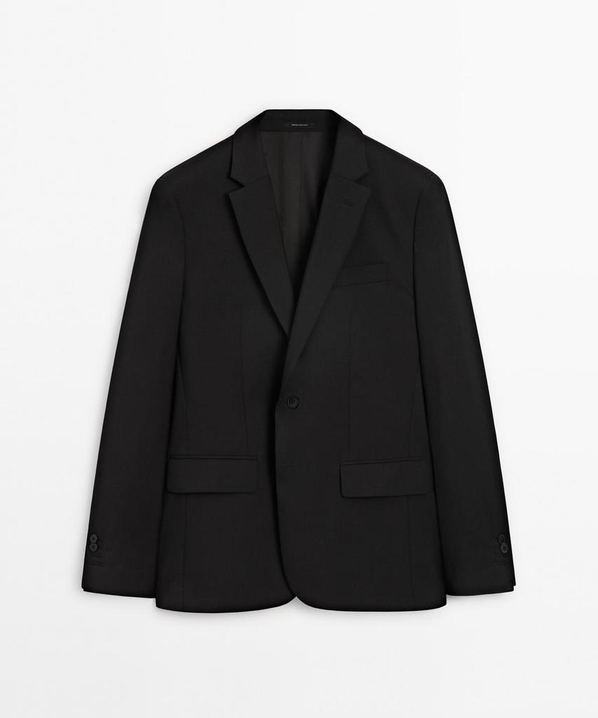 Пиджак Massimo Dutti из шерсти Cool Wool