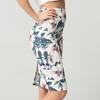 High Waist Green Vintage Floral Print Midi Pencil Skirt for Women in Summer Style