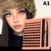 Набор для наращивания ресниц DIY из 120 штук Пушистые пучки ресниц Набор отдельных ресниц с клеем, фиксатором и пинцетом для ресниц Макияж дома