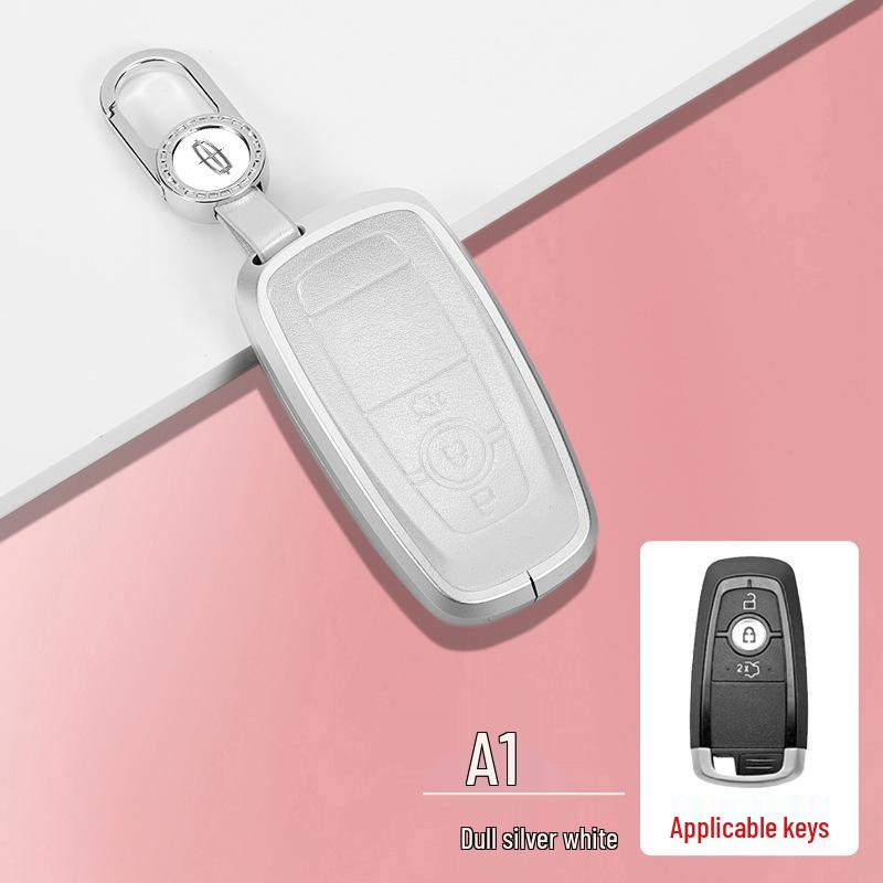 Защитный чехол для ключа премиум-класса для моделей Lincoln MKC, MKZ, MKX 2014-2017 годов - Дизайн унисекс