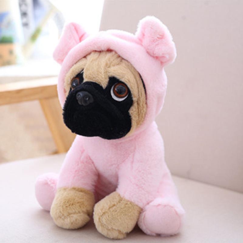 20 см мягкая имитация собаки плюшевая шарпей мопс прекрасный щенок игрушка для домашних животных плюшевая игрушка в виде животного для детей