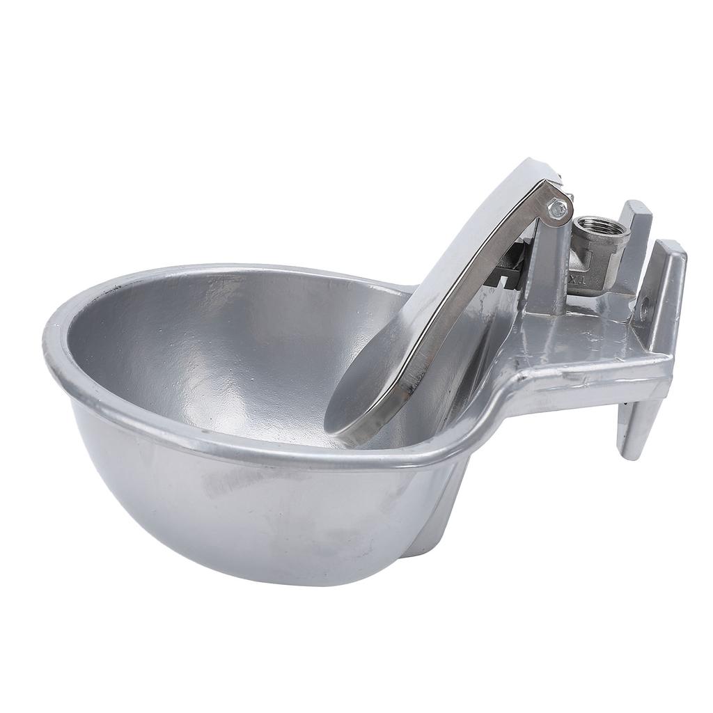 Автоматическая чаша для поения скота из сплава, простая установка, поилка для свиней, коз, овец