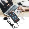 Мини-карточка звуковых эффектов и голосовой changer, 8 эффектов, поддержка нескольких языков, улучшение голоса, портативная звуковая карта для мобильного телефона и компьютера