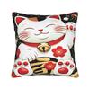 Pillow Case Lucky Cat Money For Shop Design Pillow Cover For Wedding Party Home Decor Funny Pillowcases