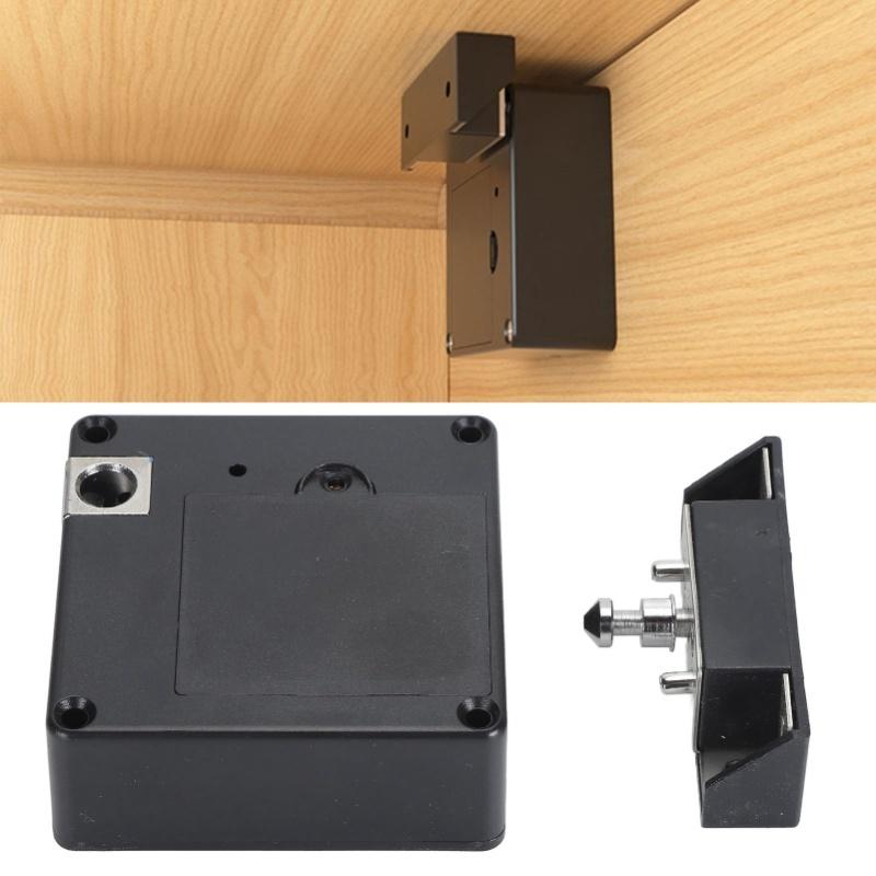Hidden NFC Lock Electronic Drawer Locks Invisible Cabinet Lock Punch Free For Pantry Secret Shelf Locker Shoe Closet