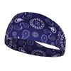 Paisley Sweatproof Absorbent Fitness Running Headband