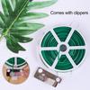 Garden Plant Ties Flexible Wire Design Weather-Resistant Vegetable Tomato Twist Ties Climbing Plants Support Ties