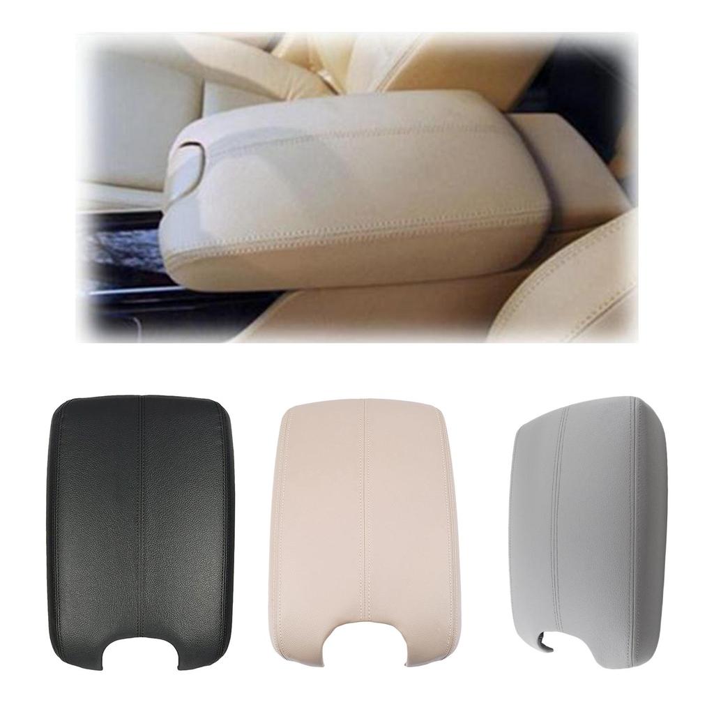 Center Console Armrest Lid Cover ABS Leather Tray Container Box Insert for Honda Accord 2008-2012 Car