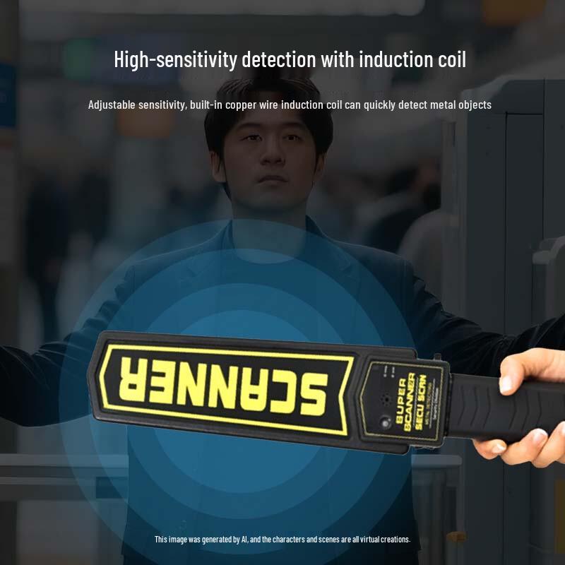 Sanki Handheld Metal Detector HD-001 CN plug (adapter included)
