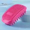 Щетка для ванны для домашних животных, успокаивающая массажная щетка для кошек, эффективная щетка для удаления шерсти собак, инструмент для ухода за животными, товары для домашних животных