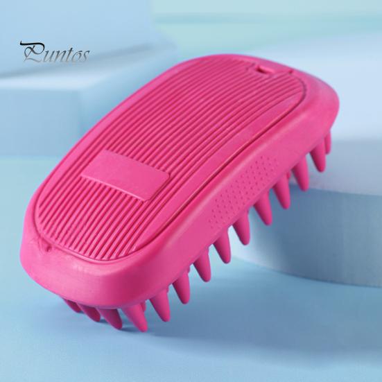 Щетка для ванны для домашних животных, успокаивающая массажная щетка для кошек, эффективная щетка для удаления шерсти собак, инструмент для ухода за животными, товары для домашних животных