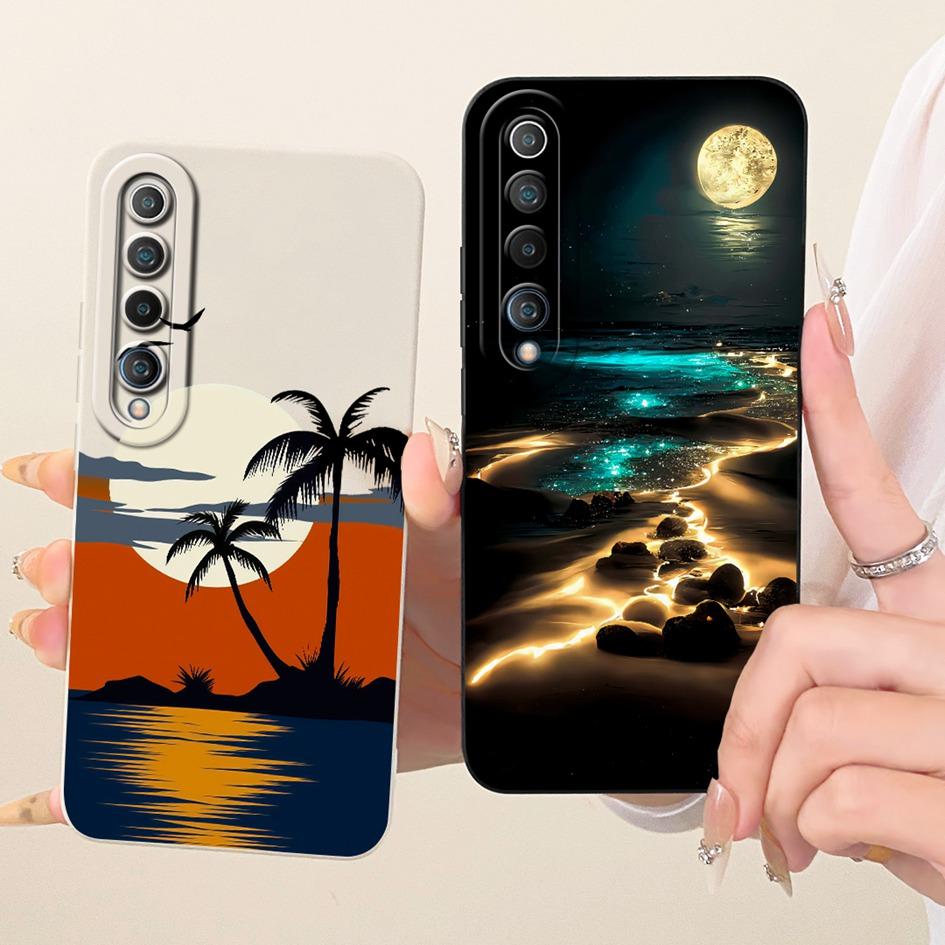 Для Xiaomi Mi 10 5G Чехол Популярный Цветок Ромашка Мягкий Силикон Ударопрочный Чехол Для Xiaomi Mi 10 Pro 5G Funda Mi10 Mi10Pro 5G Оболочка