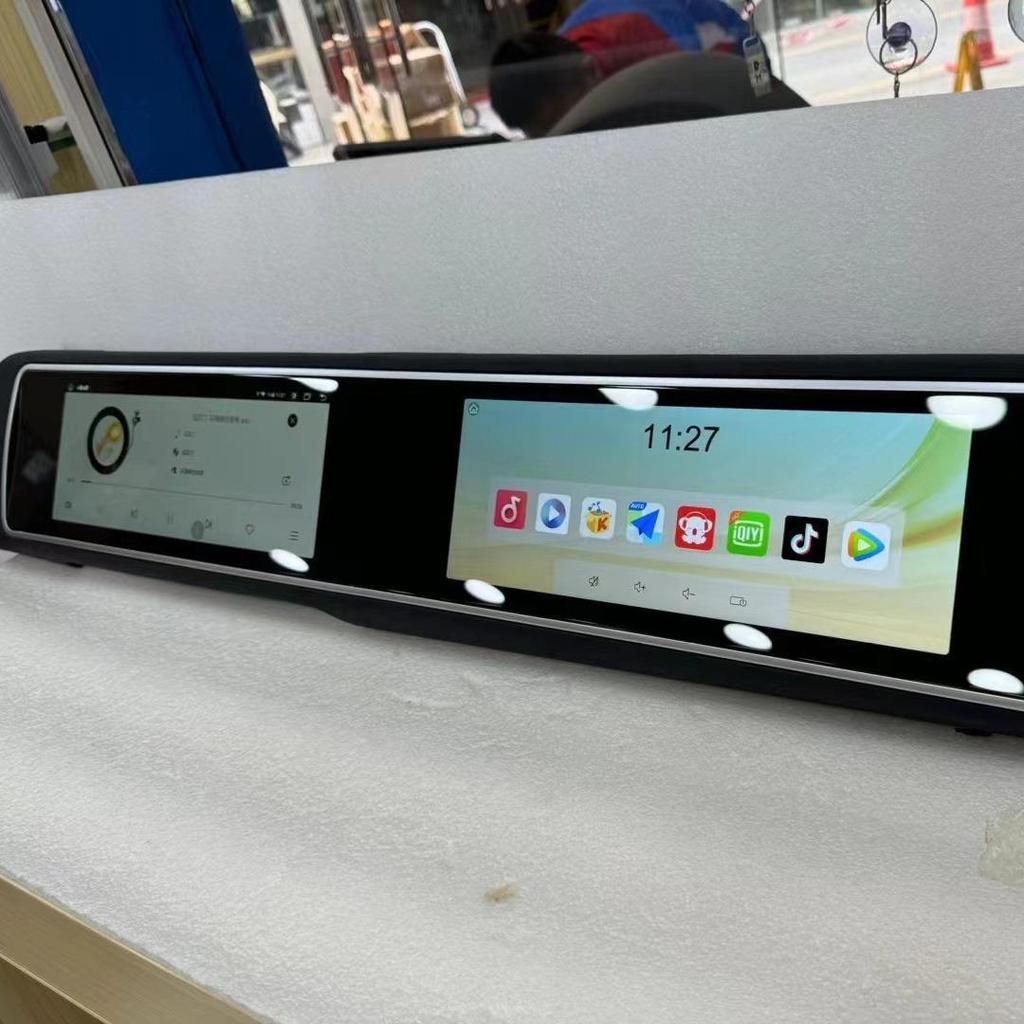 13-17 Range Rover Исполнительная консоль Двойной 12,3'' ЖК-дисплей для переднего пассажира Обновление