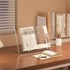 Junhan Acrylic Transparent Multifunctional Book & iPad Stand