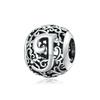 2022 New Initial Letter A To Z Diy Fine Beads Fit Original Charms Silver 925 Bracelet Jewelry