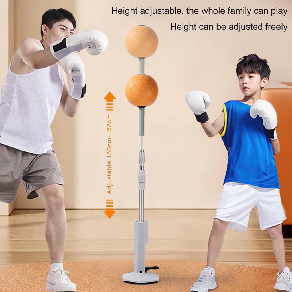 Vertical Boxing Ball Children's Reaction Speed Trainer Home Boxing Sandbag Venting Ball Decompression Boxing Target