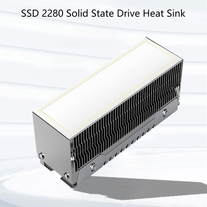 Универсальные охладители для M.2 SSD с двойной тепловой трубкой для различных моделей 2280 для легкой установки на различные компьютерные системы