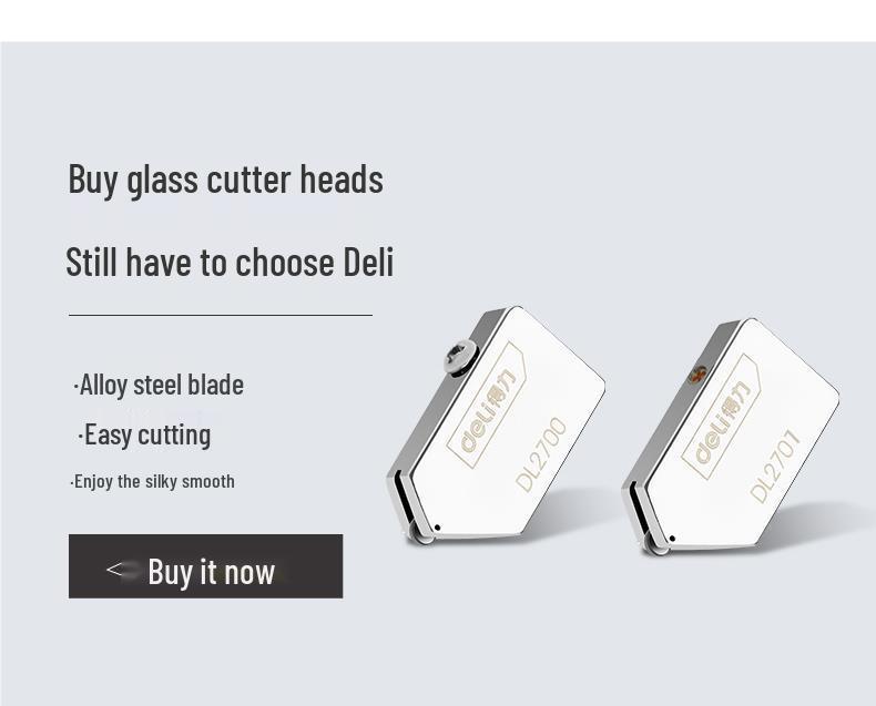 Стеклорез Deli Diamond: Прецизионный инструмент для толстого стекла и керамической плитки