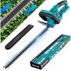 Hedge Trimmer Compatible for Makita 18v Battery (NO Battery), Cordless Electric Hedge Trimmer with 1600RPM Brushless Motor, 22''