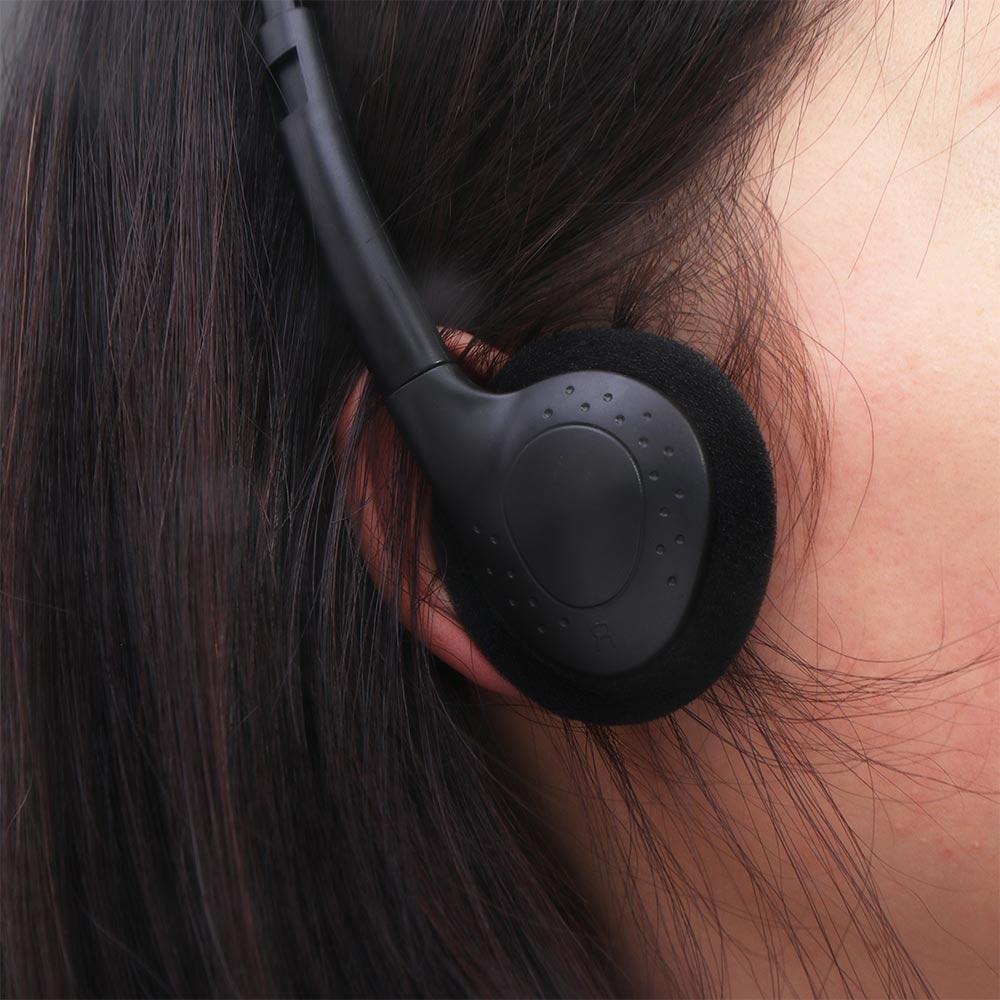 Wired Headworn Wired Headset Black Headphone Universal Headset Cellular Wired Headset  Gift