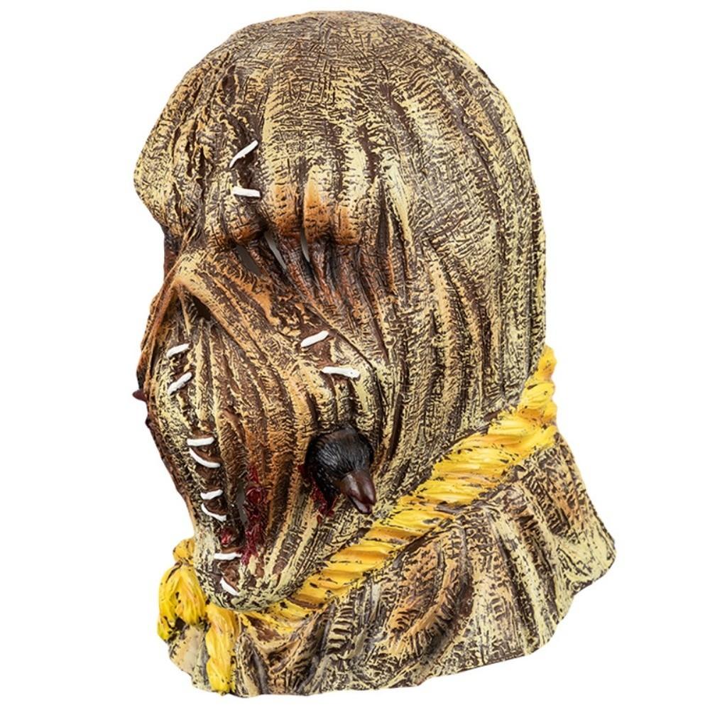 Party Props Zombie Head Covering Cosplay Halloween Mask Creative Scarecrow Headgear Masquerade