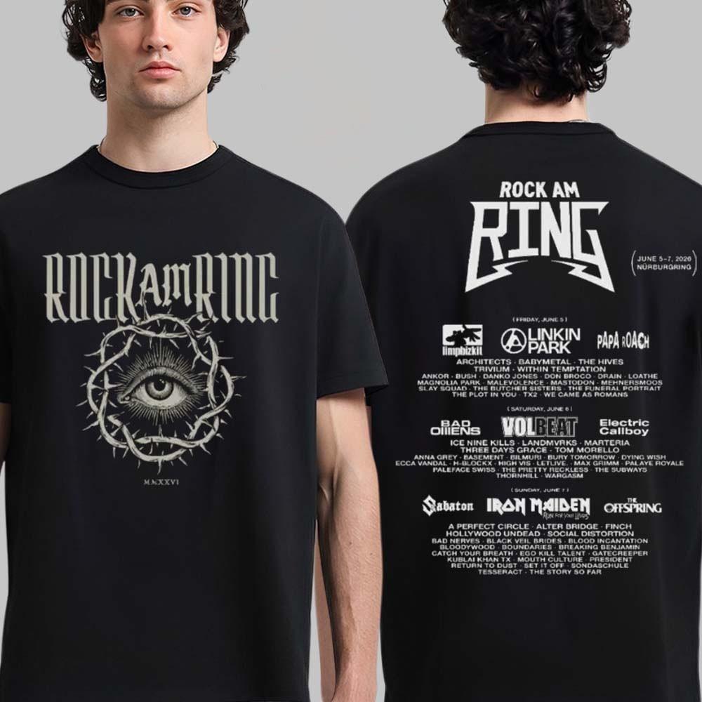 Rock Am Ring 2026 Festival Merch In Nurburg Germany T-Shirt