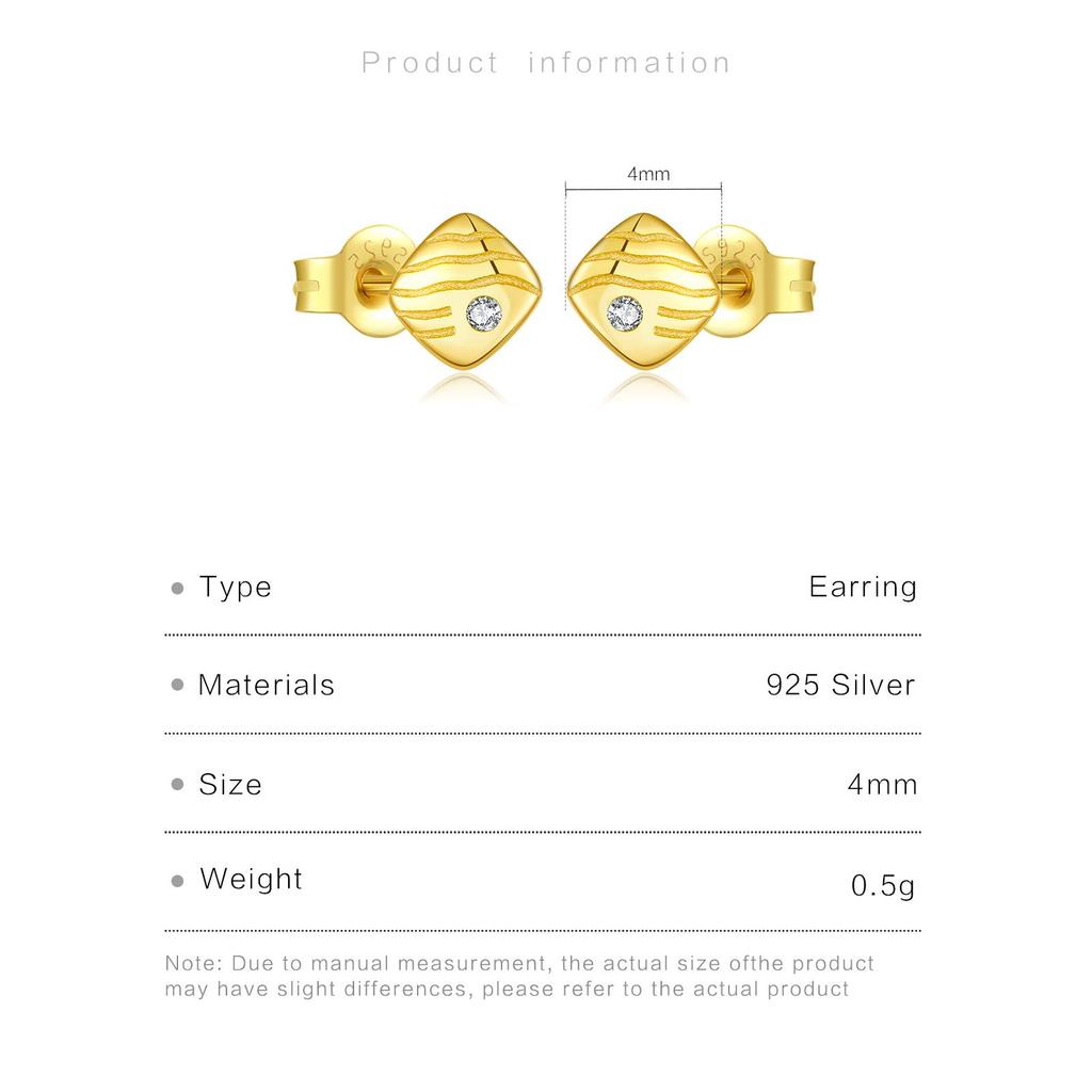 ANDYWEN Серьги-гвоздики из стерлингового серебра 925 пробы, элегантные женские серьги с нерегулярными кубическими цирконами, помолвочные украшения для подарков на День святого Валентина