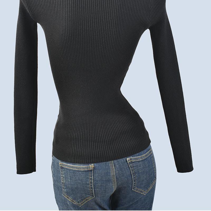 Thermal Turtleneck Bottoming Shirt Soft Glutinous Sweater Women's Autumn and Winter Retro Underwear Slim Fit Slimming Long Sleeves Knitting Tops