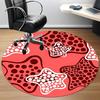 1pc Starfish Pattern Chair Carpet for Office, Non-slip, Soft and Durable Office Rug for  Decoration, Perfect for Office yy260105042