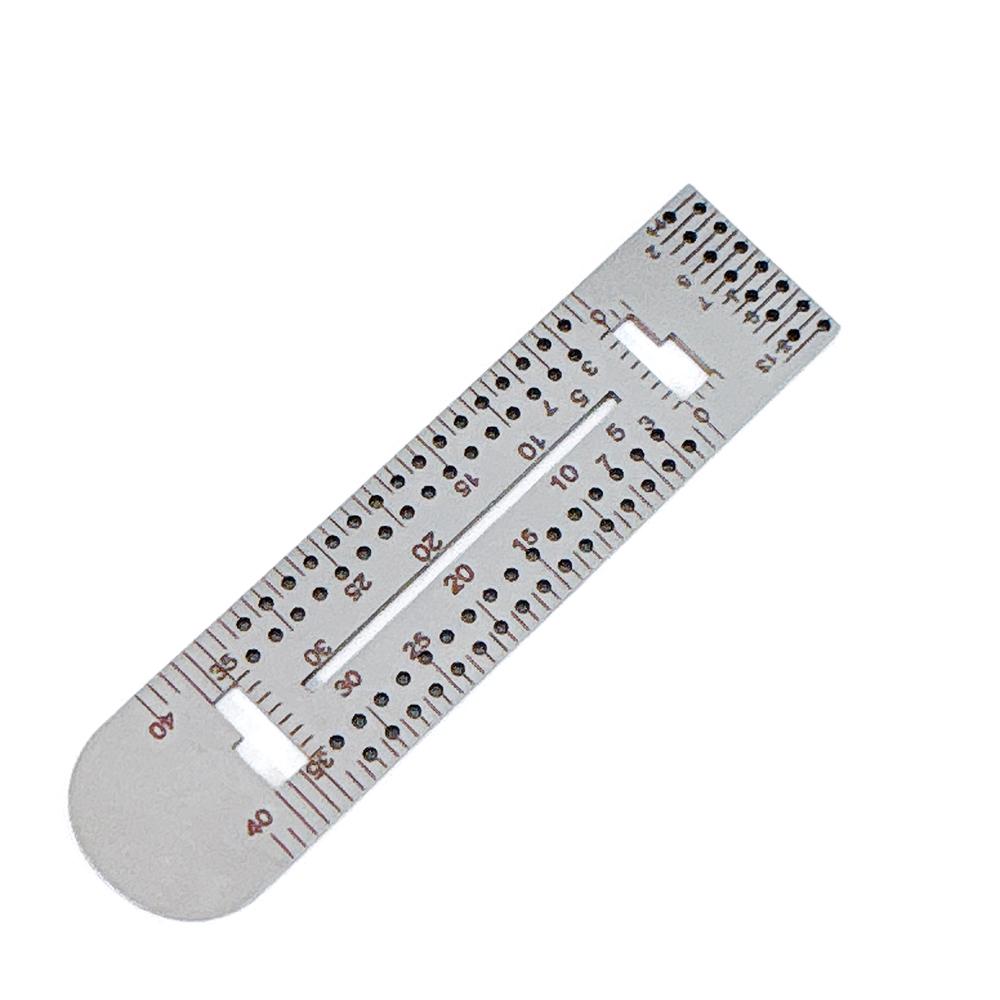 1 шт. или 2 шт. или 3 шт. Набор инструментов для резьбы по стоматологическому воску из нержавеющей стали, направляющая линейка для определения местоположения, линейка для позиционирования при резьбе по восковому блоку