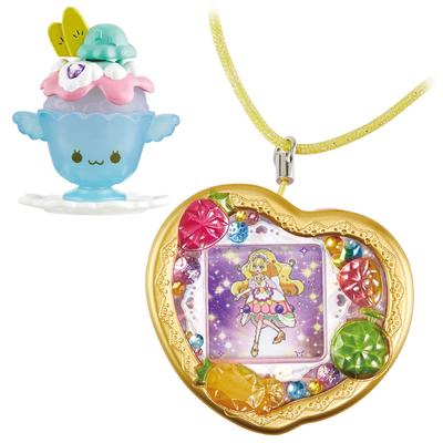 Delicious Party PreCure Часы Heart Cure Кулон-крышка для фрукта Сердца Специальный набор 3 и & (Возраст до)