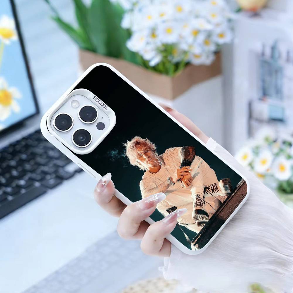 MGK Machine Gun K-Kelly Phone Case For IPhone 16 17 15 14 12 13 Pro Max white Color Shockproof Cover