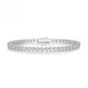Premium Light Luxury Christmas Bracelet 925 Silver Ins Wind Moissanite Bracelet