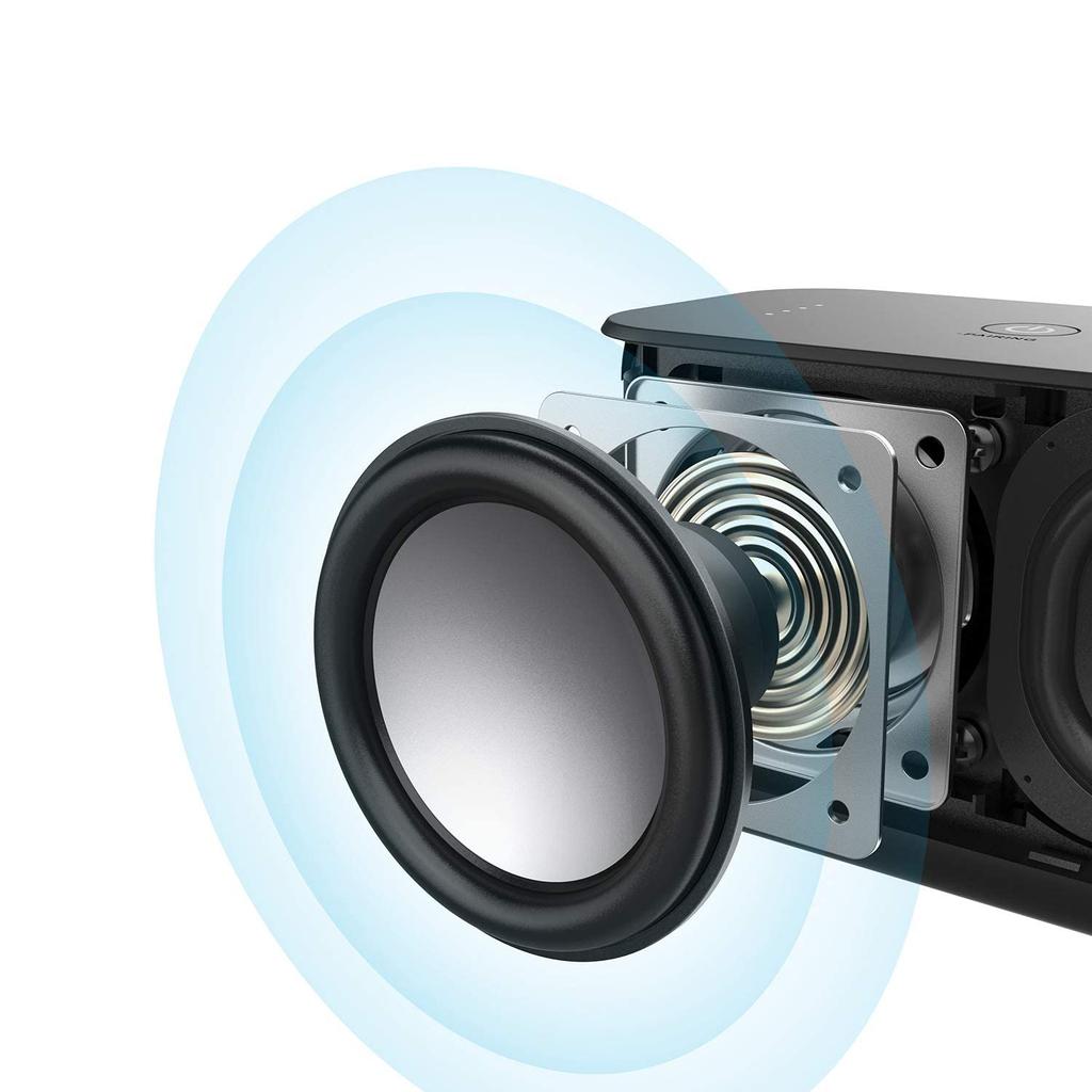 Anker Soundcore Boost Bluetooth Speaker 20W High Deep IPX7 (2nd Generation), Output, Volume, Waterproof, Bass,